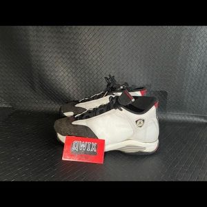 1998 OG JORDAN 14 "BLACK TOE" SZ 7.5 AUTH VINTAGE